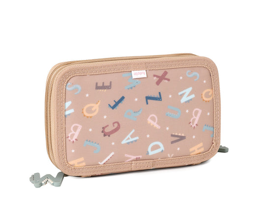 Astuccio Plumier Doppio Tutete Funny Letters