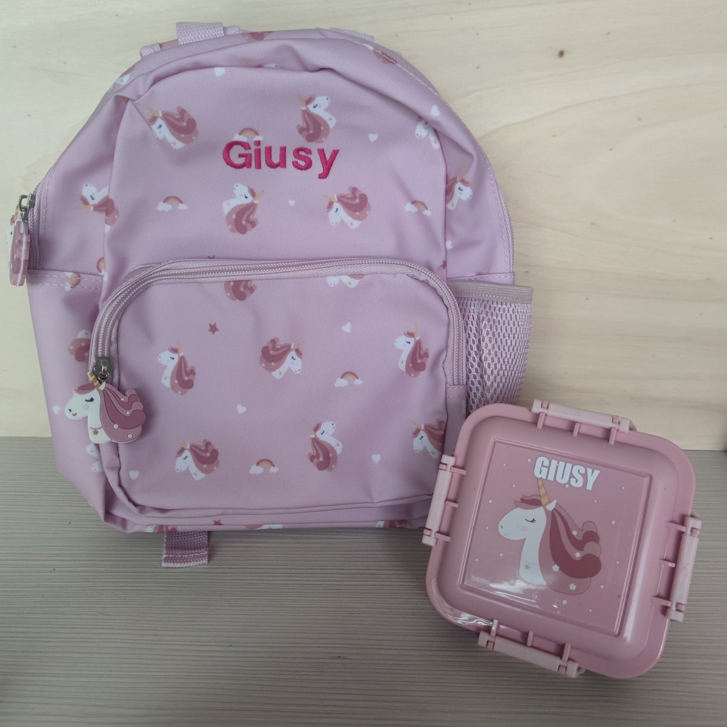Zainetto Tutete Magical Unicorn Personalizzabile - Fili e Stelle