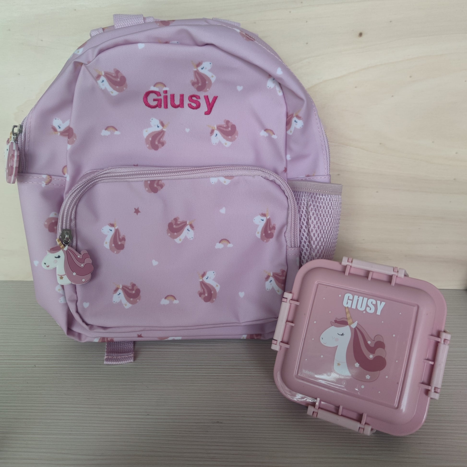 Zainetto Tutete Magical Unicorn Personalizzabile - Fili e Stelle