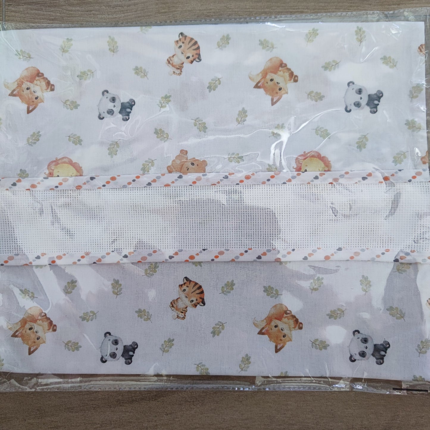 Sacchetto Asilo 32x41 cm Animali - Personalizzato con nome