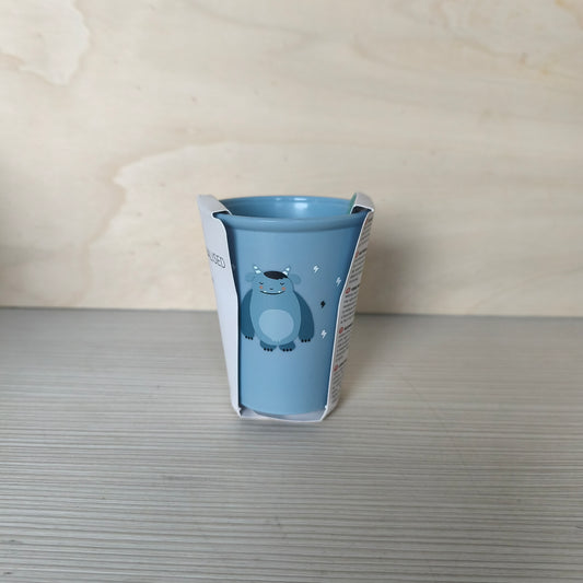 Bicchiere Monster - GIA' personalizzato EVAN - Col. Azzurro