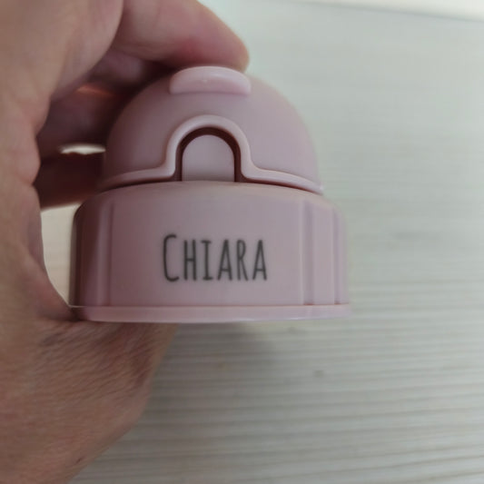 Ricambio Tappo Borraccia Tutete Già Personalizzato CHIARA