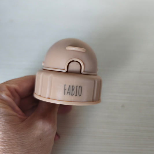 Ricambio Tappo Borraccia Tutete Già Personalizzato FABIO