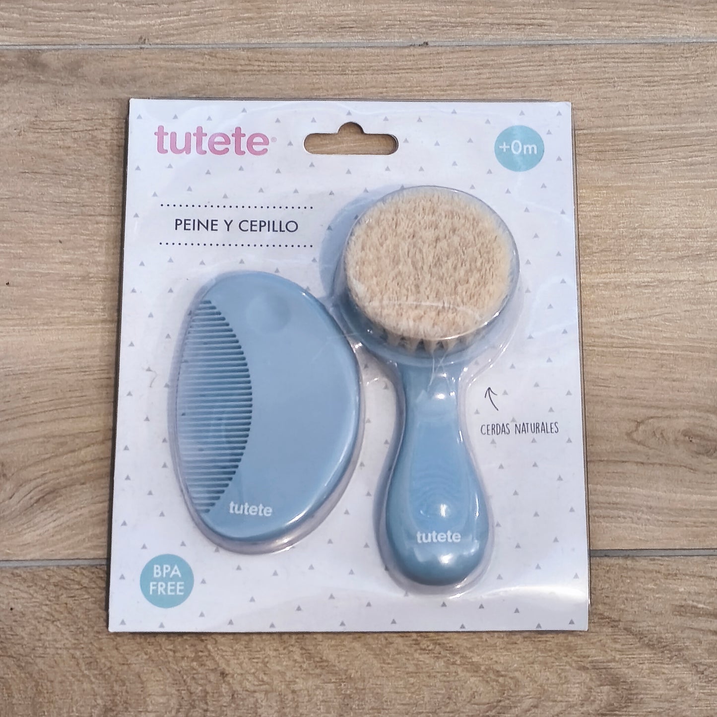 Set Pettine e Spazzola 0+ - Colori Vari