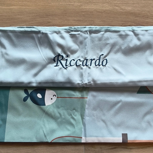 Telo Microfibra Fishing Boat Personalizzato con nome RICCARDO