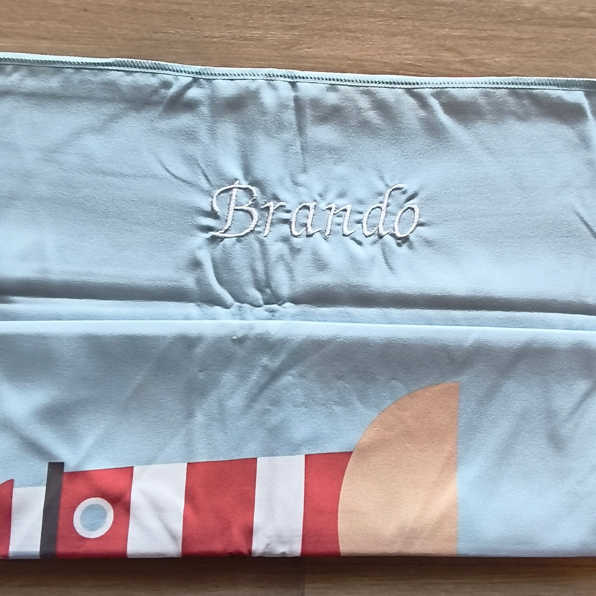 Telo Microfibra Fishing Boat Personalizzato con nome BRANDO