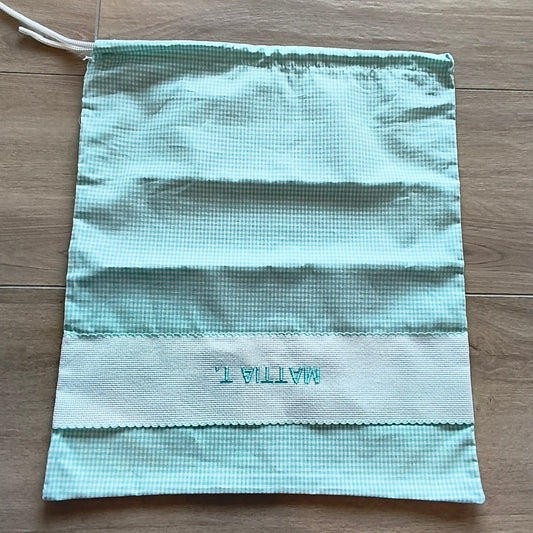 Sacchetto Asilo Personalizzato con Nome MATTIA T.