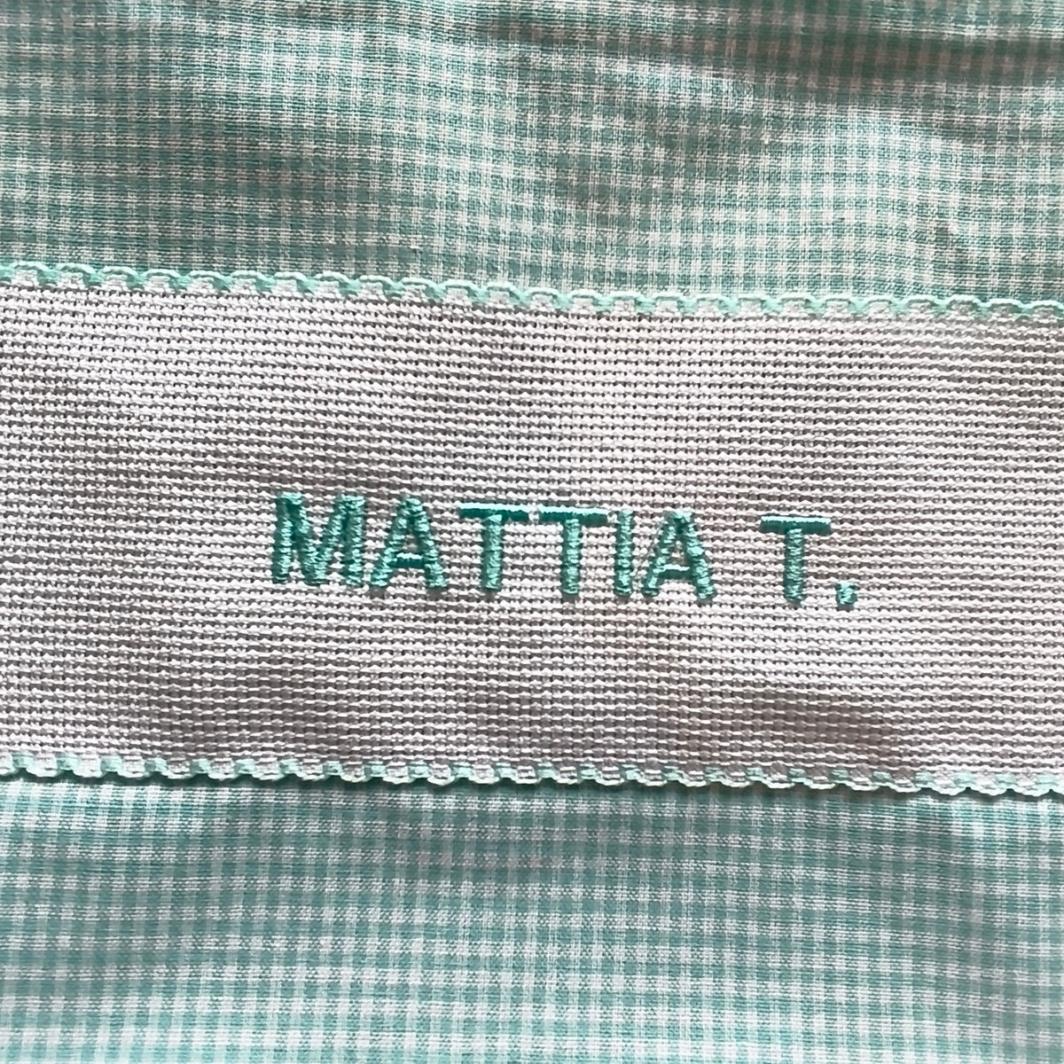 Sacchetto Asilo Personalizzato con Nome MATTIA T.