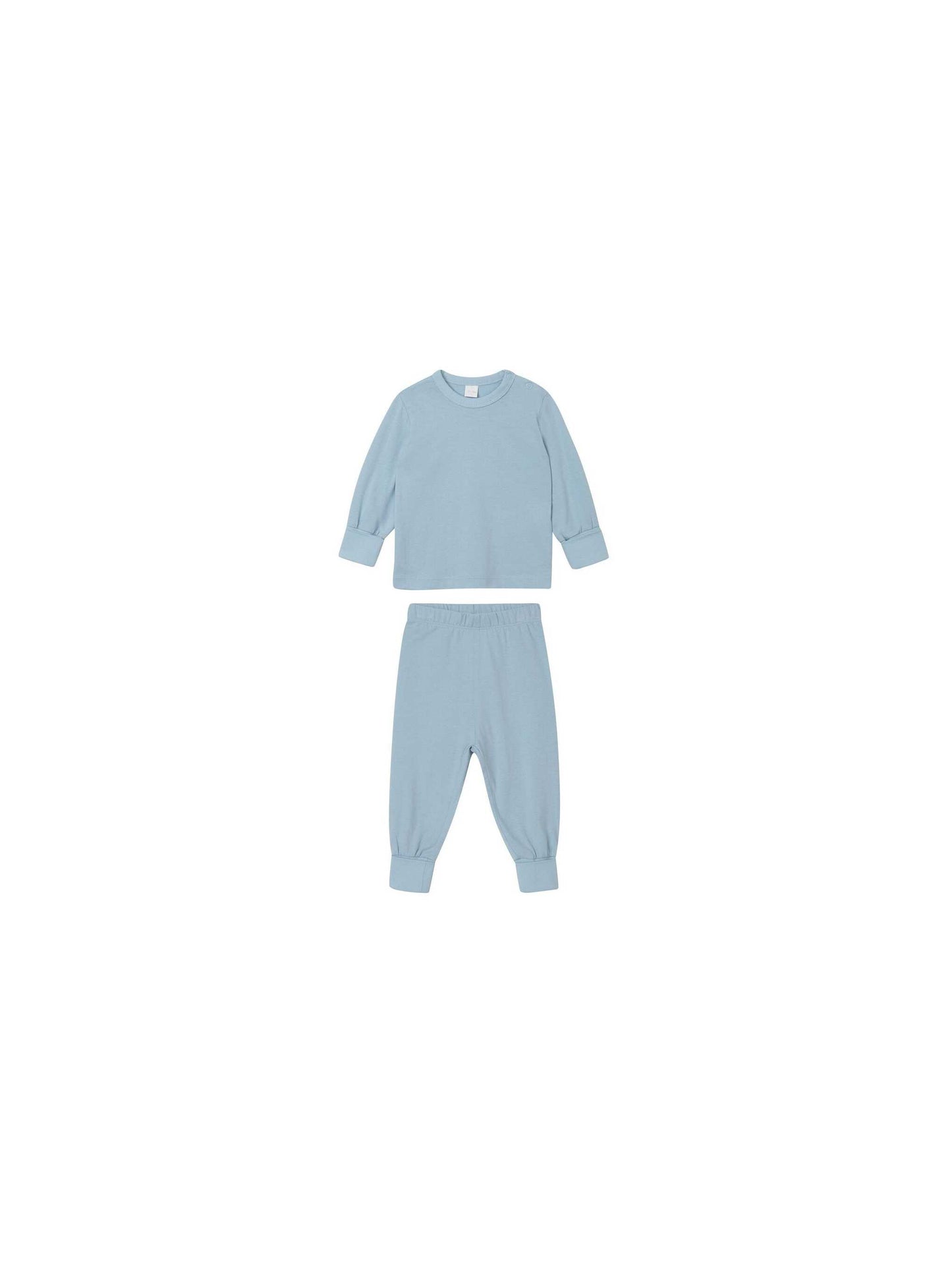 Pigiama Bimbo Cotone Azzurro - Personalizzabile - Fili e Stelle