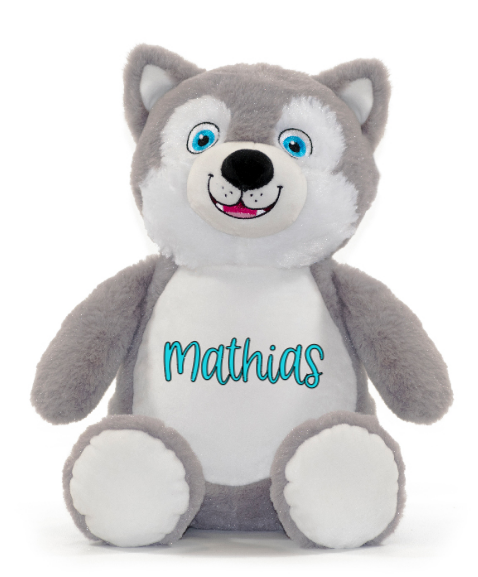 Peluche Husky Personalizzabile - Fili e Stelle