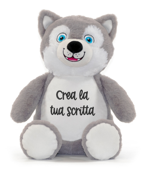 Peluche Husky Personalizzabile - Fili e Stelle