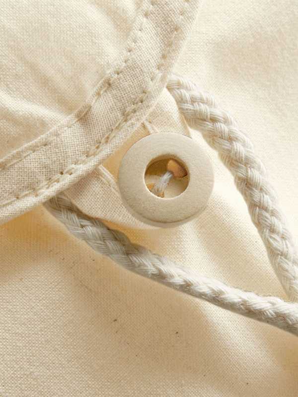 Zainetto in Cotone Organico - Personalizzabile con Disegno e Nome