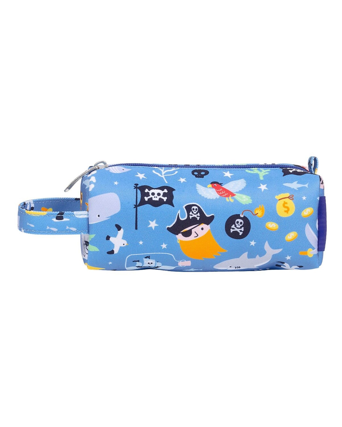 Astuccio per la Scuola con Chiusura a Zip - Pirati - 20x8x7 cm - Personalizzabile con Nome