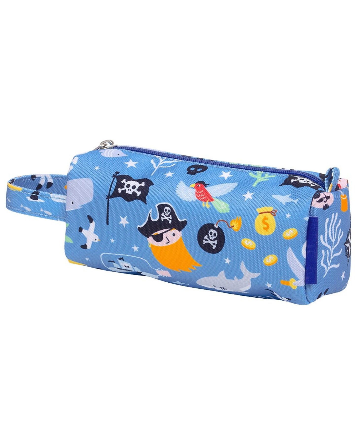 Astuccio per la Scuola con Chiusura a Zip - Pirati - 20x8x7 cm - Personalizzabile con Nome