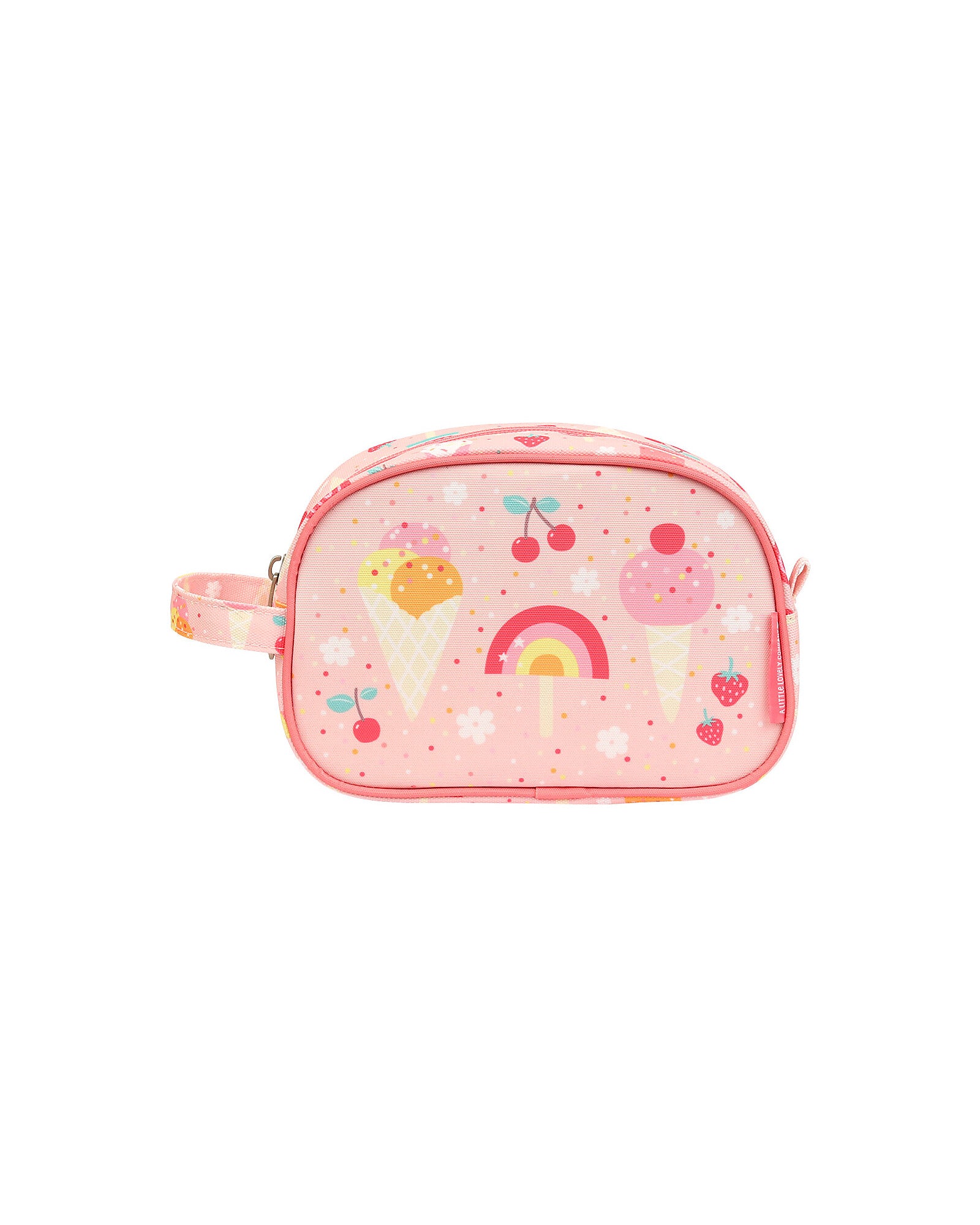 Beauty Case - Gelati - 20.5 x 14 x 9.5 cm - Personalizzabile con Nome - Fili e Stelle