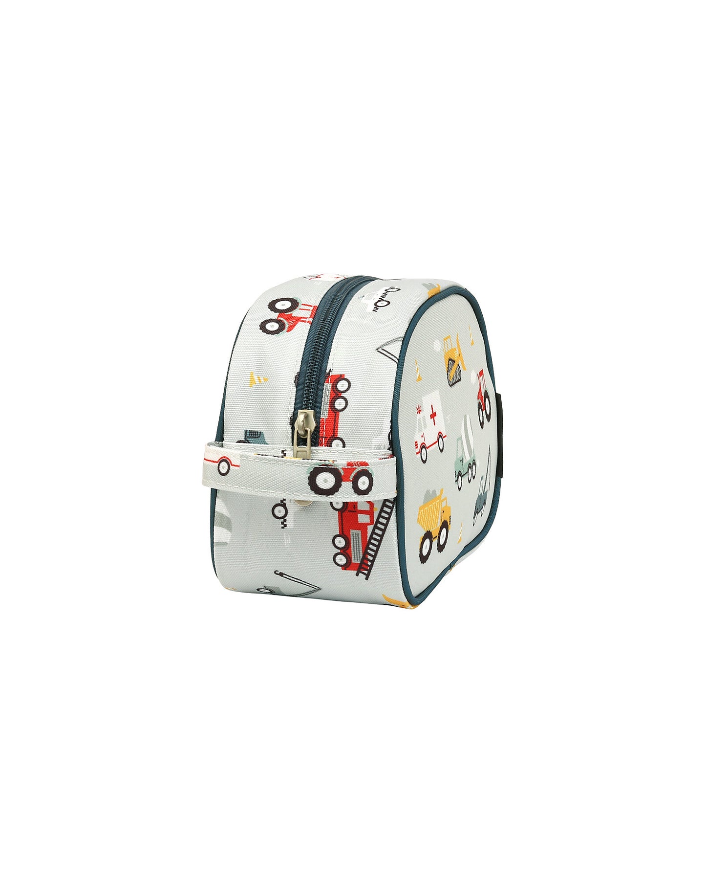 Beauty Case - Veicoli - 20.5 x 14 x 9.5 cm - Personalizzabile con Nome - Fili e Stelle