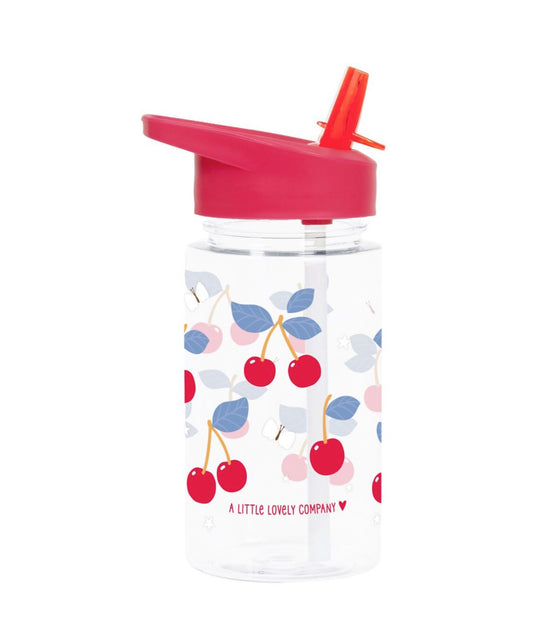 Borraccia con Cannuccia 450 ml - Ciliegie - Senza BPA