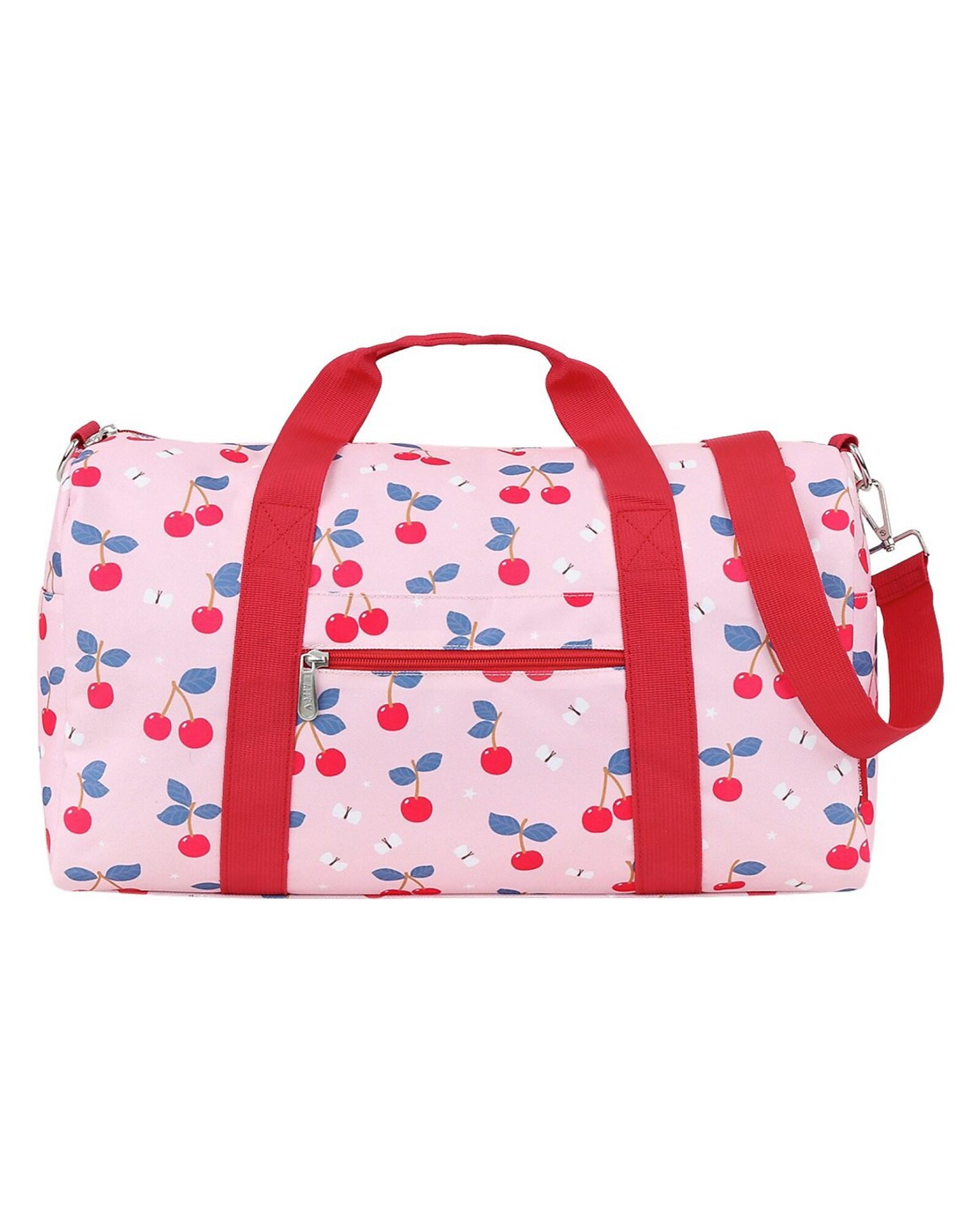 Borsa da Viaggio - Ciliegie - Dimensione Cabina 45x25x22.5cm - Personalizzabile con Nome