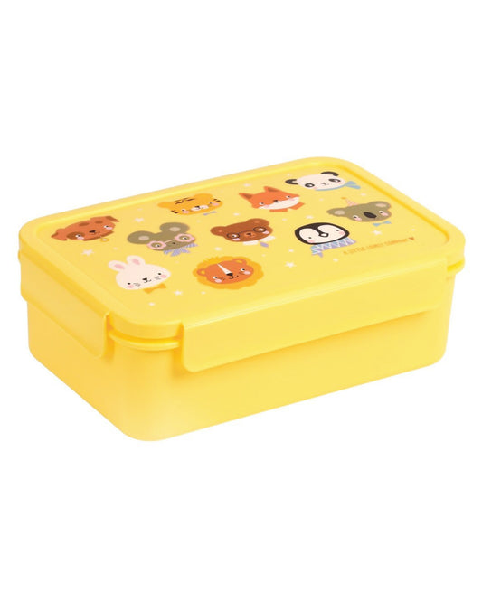 Porta Pranzo Bento - Amici Animali - Scomparti Estraibili - Personalizzabile con nome