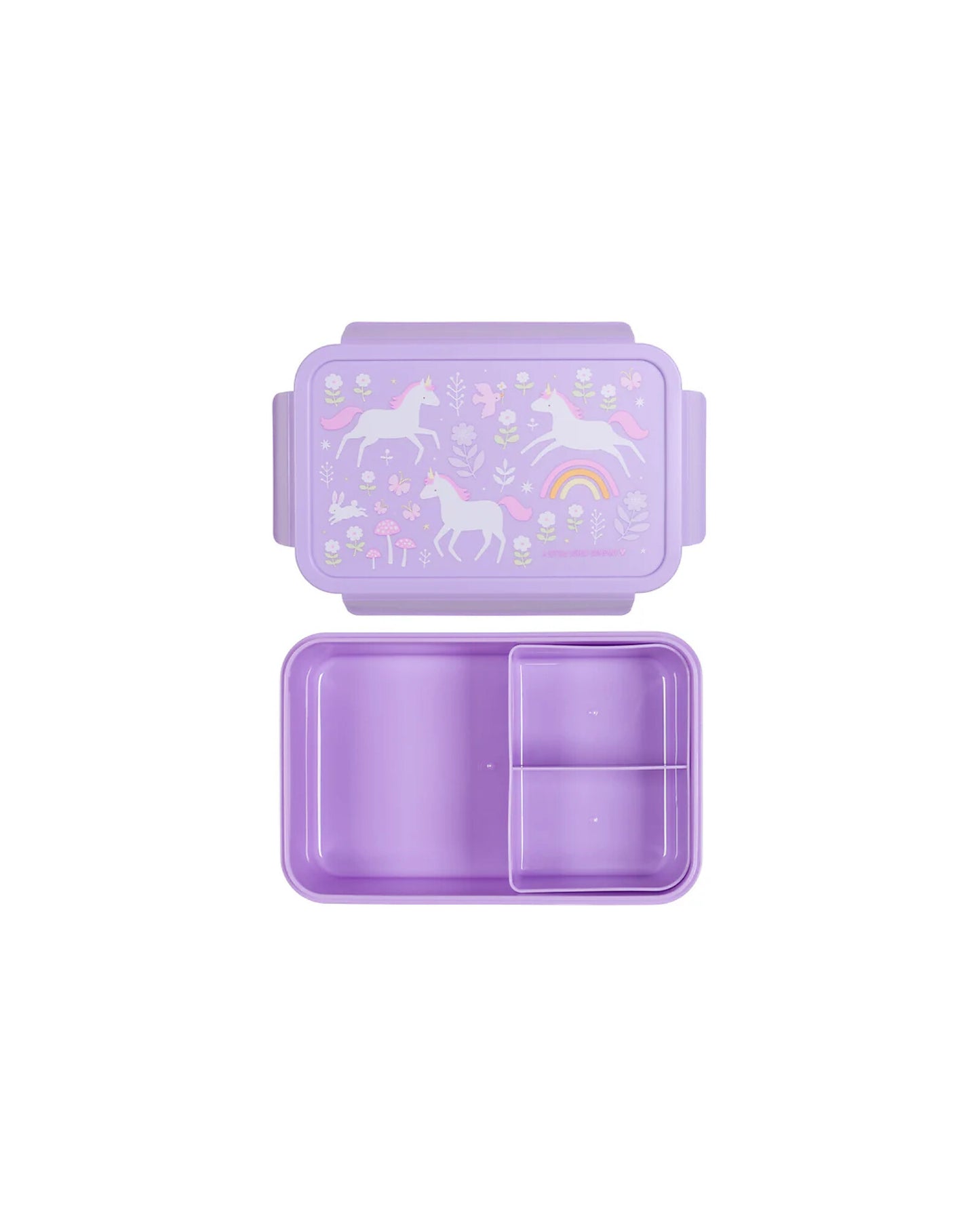 Porta Pranzo Bento - Unicorn Dreams - Scomparti Estraibili - Personalizzabile con nome