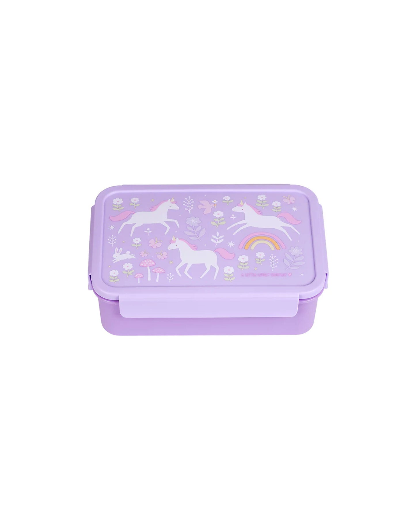 Porta Pranzo Bento - Unicorn Dreams - Scomparti Estraibili - Personalizzabile con nome