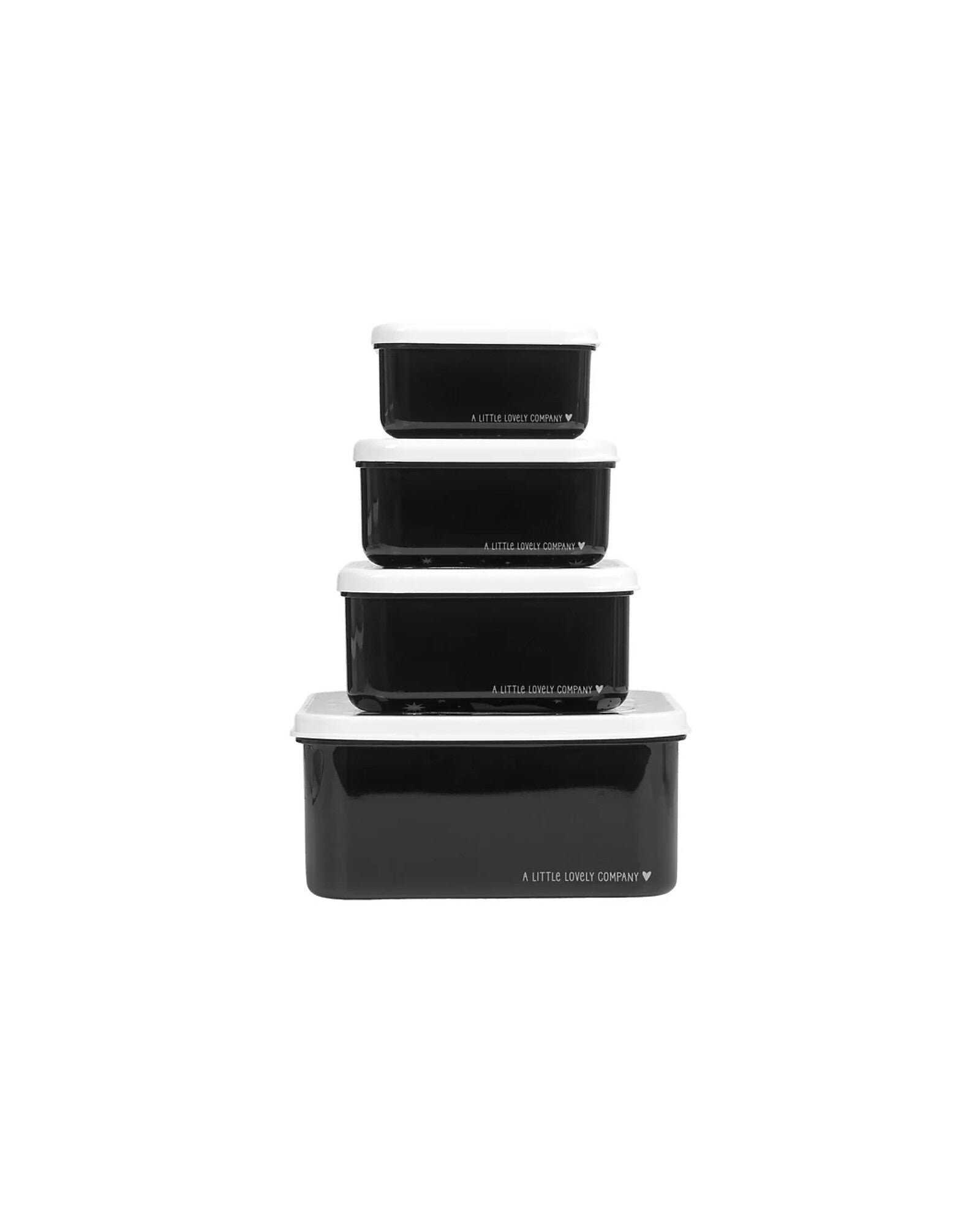 Set di Contenitori Porta Merenda - Galaxy - Personalizzabili con Nome - Fili e Stelle