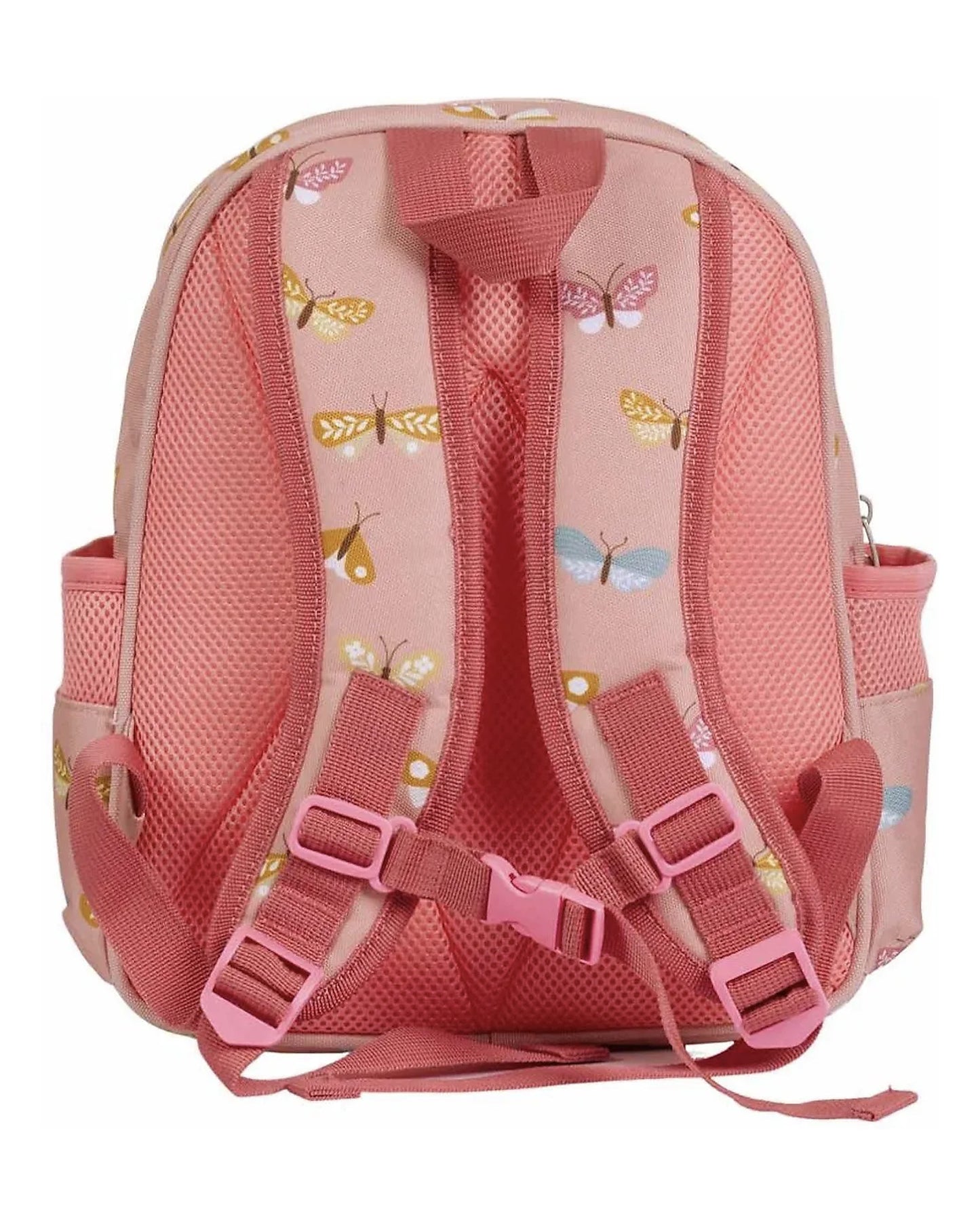 Zainetto Grande con Tasca Termica - Farfalle - 27x32x19 cm - Personalizzabile - Fili e Stelle
