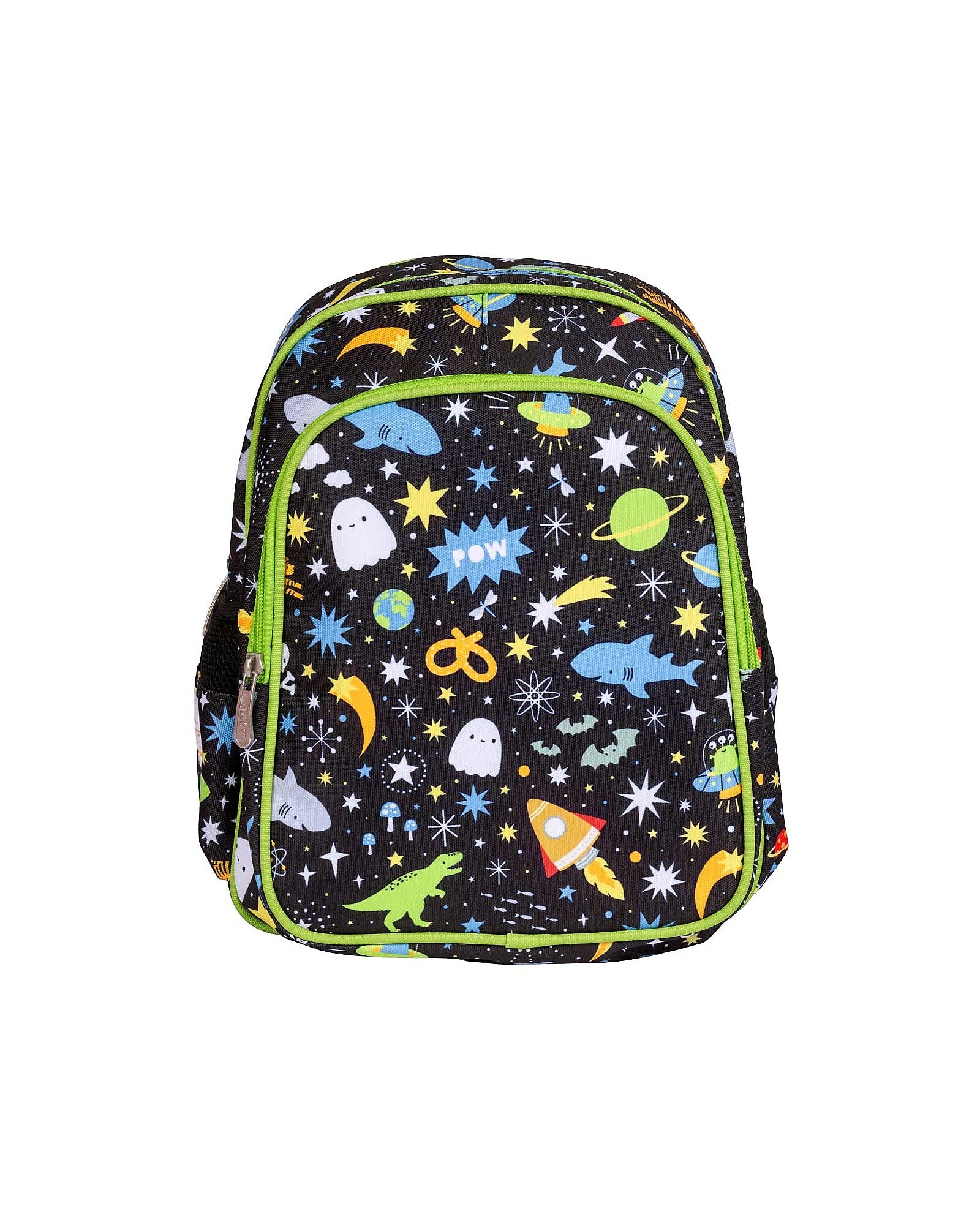 Zainetto Grande con Tasca Termica - Galaxy - 27x32x19 cm - Mantiene cibi e bevande freschi! - Personalizzabile - Fili e Stelle