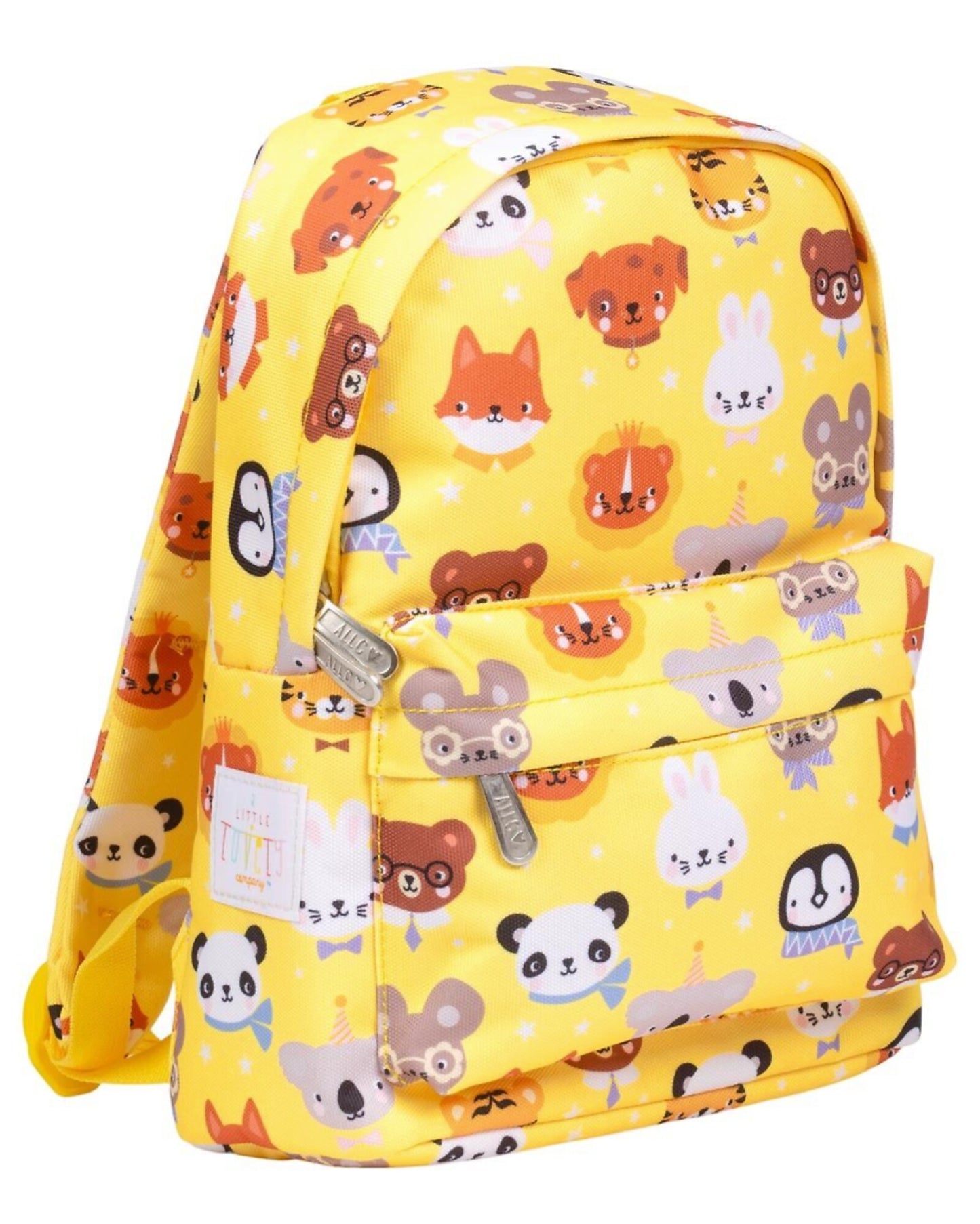 Zainetto Piccolo Amici animali - 23,5x30x10 cm - Personalizzabile con il nome