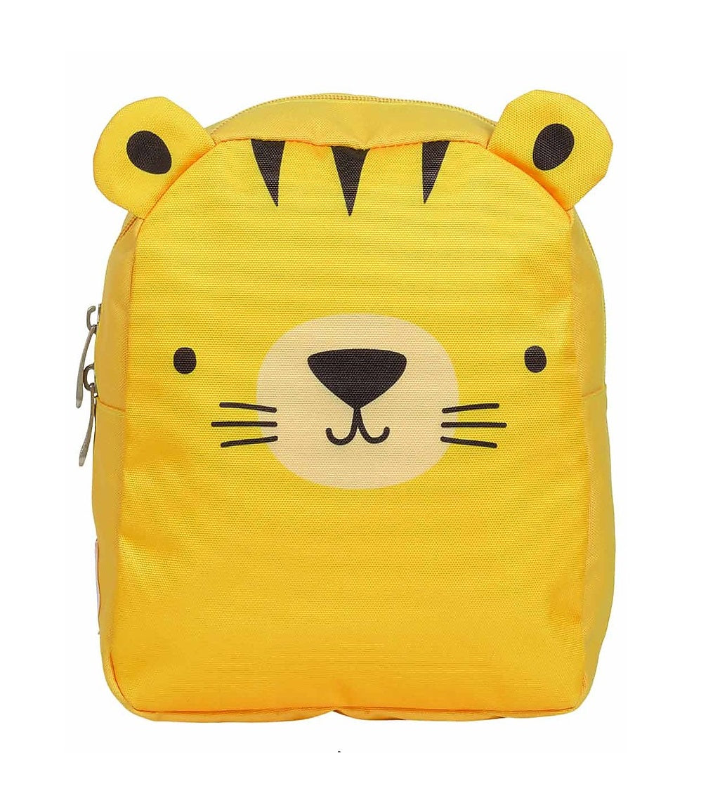 Zainetto Piccolo Tigre 21 x 26 x 10 cm - Personalizzabile con Nome - Fili e Stelle
