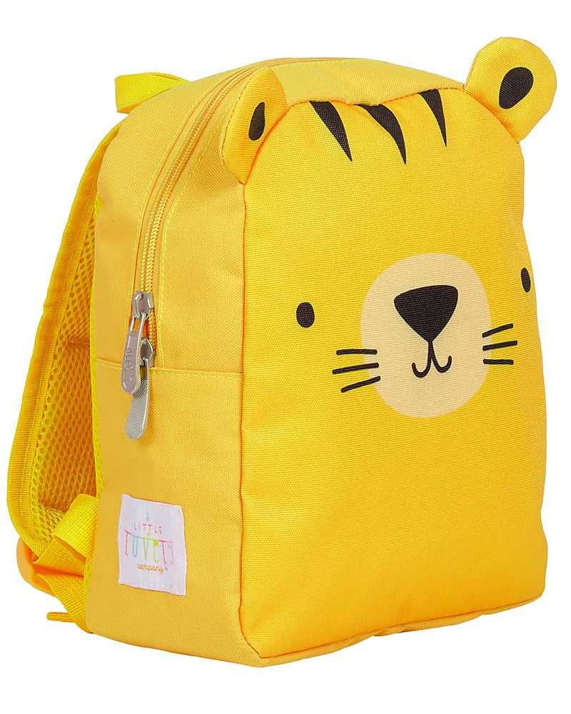 Zainetto Piccolo Tigre 21 x 26 x 10 cm - Personalizzabile con Nome - Fili e Stelle