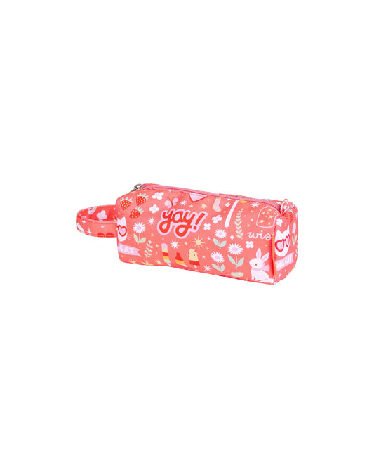 Astuccio per la Scuola con Chiusura a Zip - Fun - 20x8x7 cm - Personalizzabile con Nome - Fili e Stelle