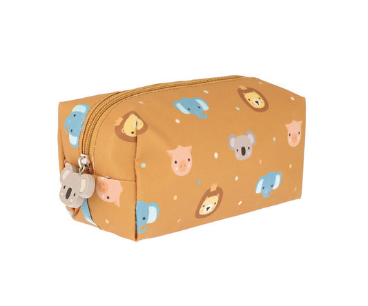Astuccio Scuola Animal Personalizzabile con Nome - Fili e Stelle