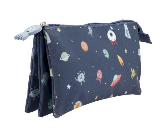 Astuccio Tris Scuola Personalizzabile The Martians - Fili e Stelle