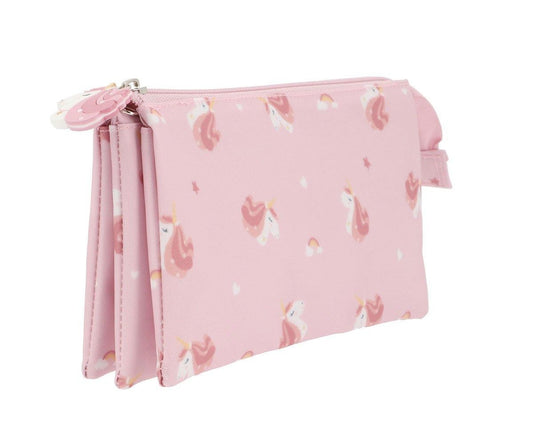 Astuccio Tris Scuola Tutete Magical Unicorn Personalizzabile - Fili e Stelle