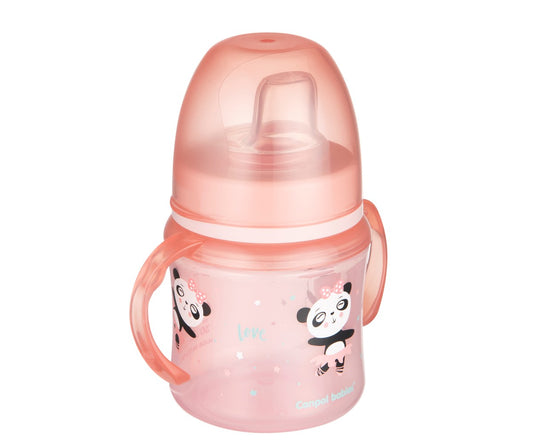 Bicchiere Antigoccia Panda 120ml - Personalizzato con nome AZZURRA - Fili e Stelle