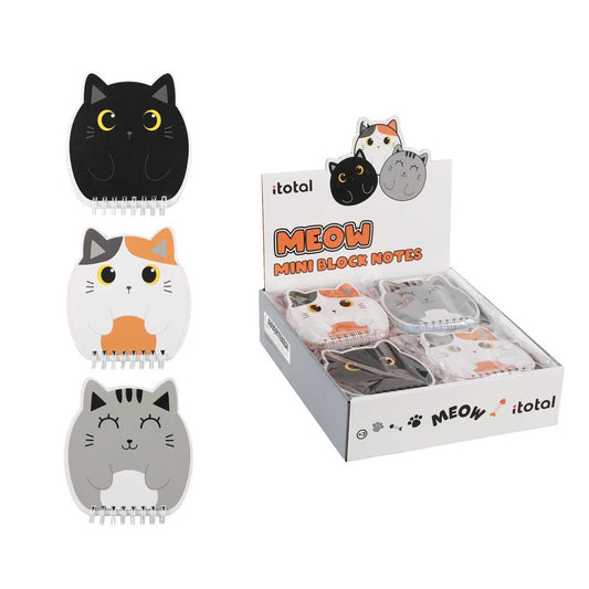 Block Notes Gatto - Fantasie Varie - Fili e Stelle