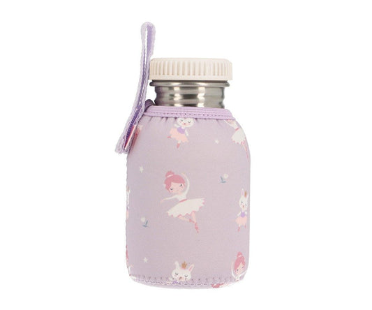 Borraccia Acciaio Fodera Ballet 350ml - Personalizzabile - Fili e Stelle
