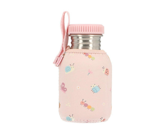 Borraccia Acciaio Fodera Bugs 350ml - Personalizzabile - Fili e Stelle