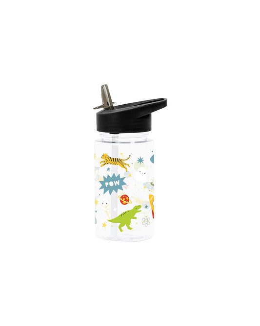 Borraccia con Cannuccia 450 ml - Galaxy - Senza BPA - Fili e Stelle