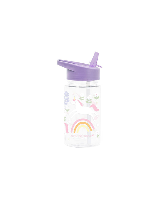 Borraccia con Cannuccia 450 ml - Unicorn Dreams - Senza BPA - Fili e Stelle