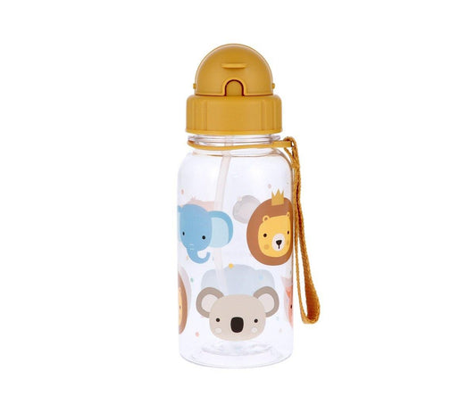 Borraccia in Tritan con Cannuccia 500 ml Animal Personalizzabile - Fili e Stelle