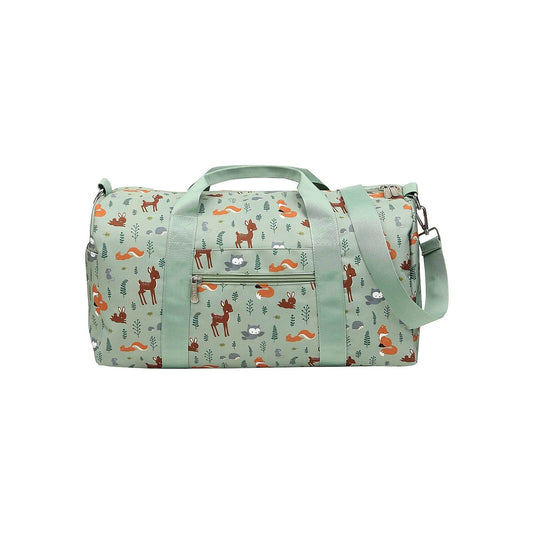 Borsa da Viaggio - Amici della Foresta - Dimensione Cabina 45x25x22.5cm - Personalizzabile con Nome - Fili e Stelle