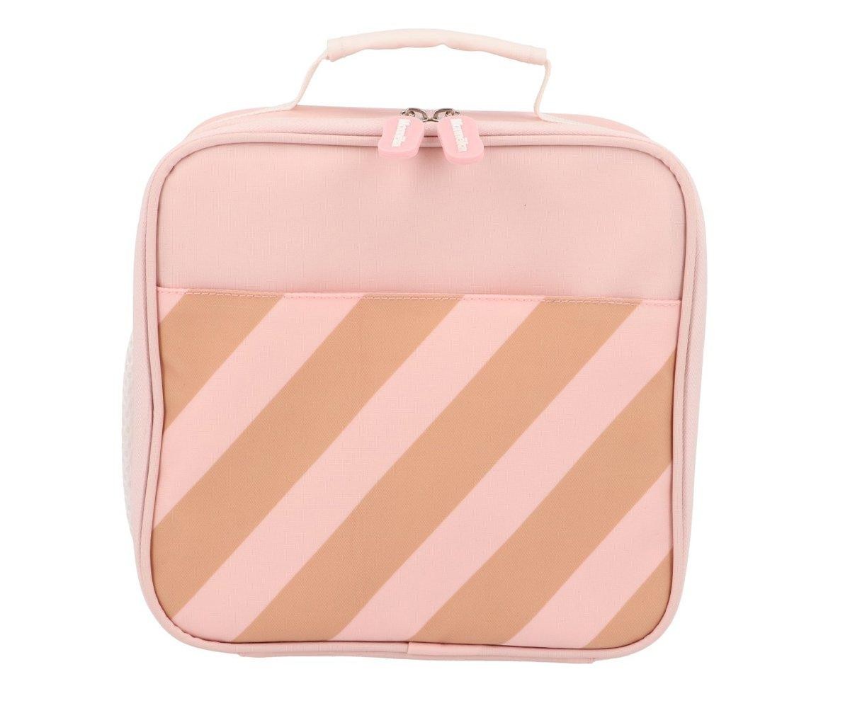 Borsa Termica Rigida Monnëka Big Stripes Pink - Fili e Stelle