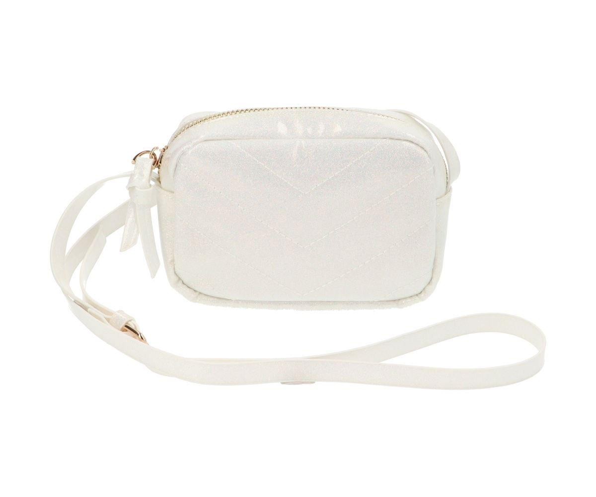 Borsetta Bimba Glitter White Pearl - Fili e Stelle