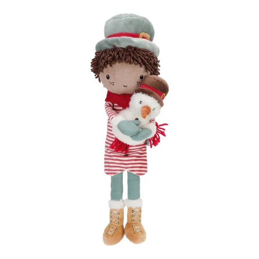 Christmas Doll Jake con pupazzo di neve 35 cm - 12+ - Fili e Stelle