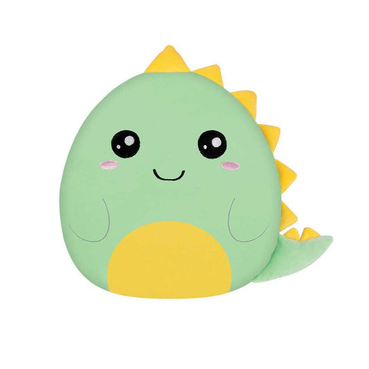 Cuscino Peluche Verticale Hello Dino - Personalizzabile - Fili e Stelle