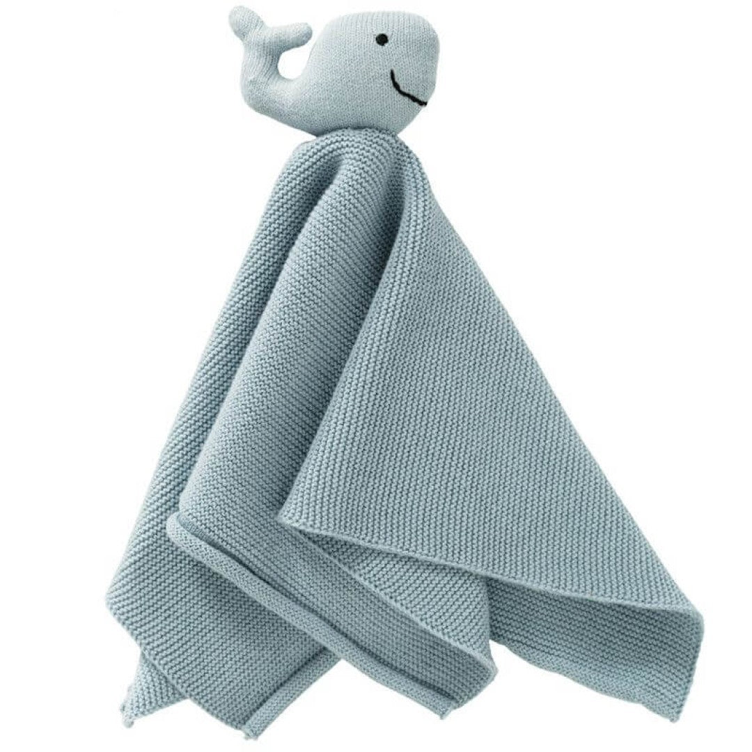 Doudou Balena Cotone bio - Personalizzabili con nome - Fili e Stelle