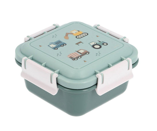 Lunch Box Grande Tutete Trucks Personalizzabile con Nome - Fili e Stelle