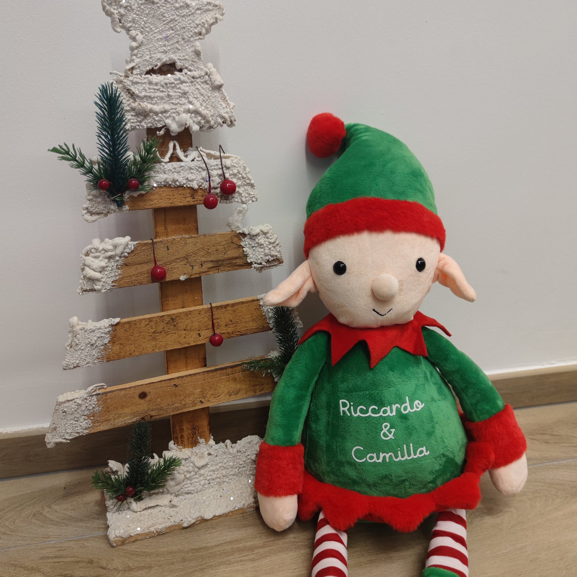 Peluche Elfo Personalizzabile - Fili e Stelle